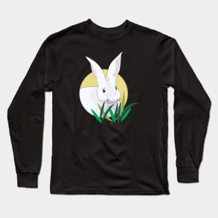 White bunny Long Sleeve T-Shirt